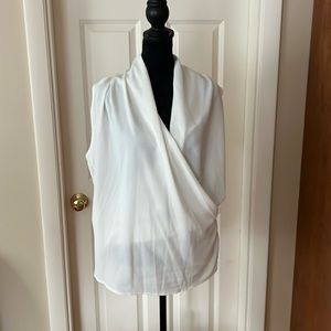 BellanBlue, woman’s, L, white sleeveless blouse. NWT.
